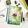 2 Stück 50-seitiges A5 Blumen und Insekten Diamond Painting Notizbuch für Erwachsene Geschenk