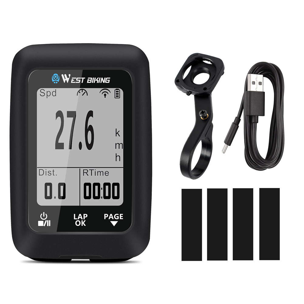 

WEST BIKING Bike GPS Code Table Speedometer Bicycle Digital LCD Computer, 501 Original