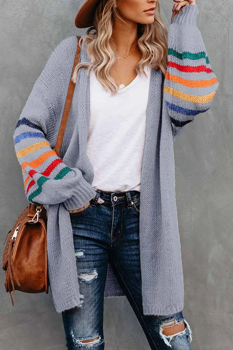 Loose Casual Knitted Coat