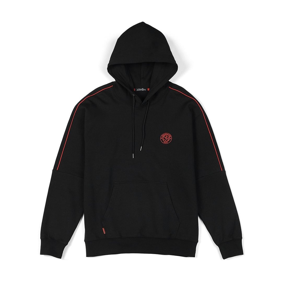 SIMWOOD 2021 Autumn New Jersey Sweatshirt Men Logo Embroidery Casual Hoodies Contrast Color Activewear Running Pullovers
