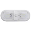 10-24V 48 LED RV Ceiling Light with Rocker Switch for Camper Yacht Boat
