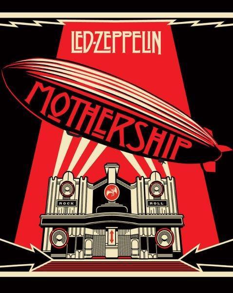 LED ZEPPELIN Concert Poster 8 x 10 Glossy Photo Poster painting Print
