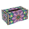 DIY Diamond Tissue Box Wooden 5D Diamond Painting Tissue Holder for Home Decor