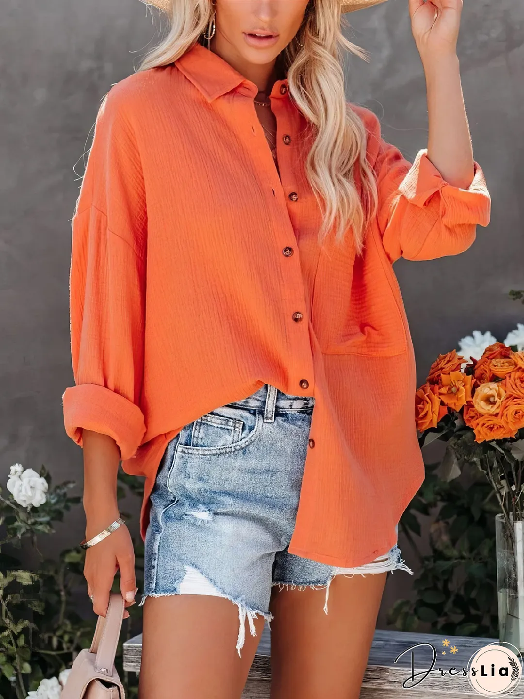Checkered Long Sleeve Shirt