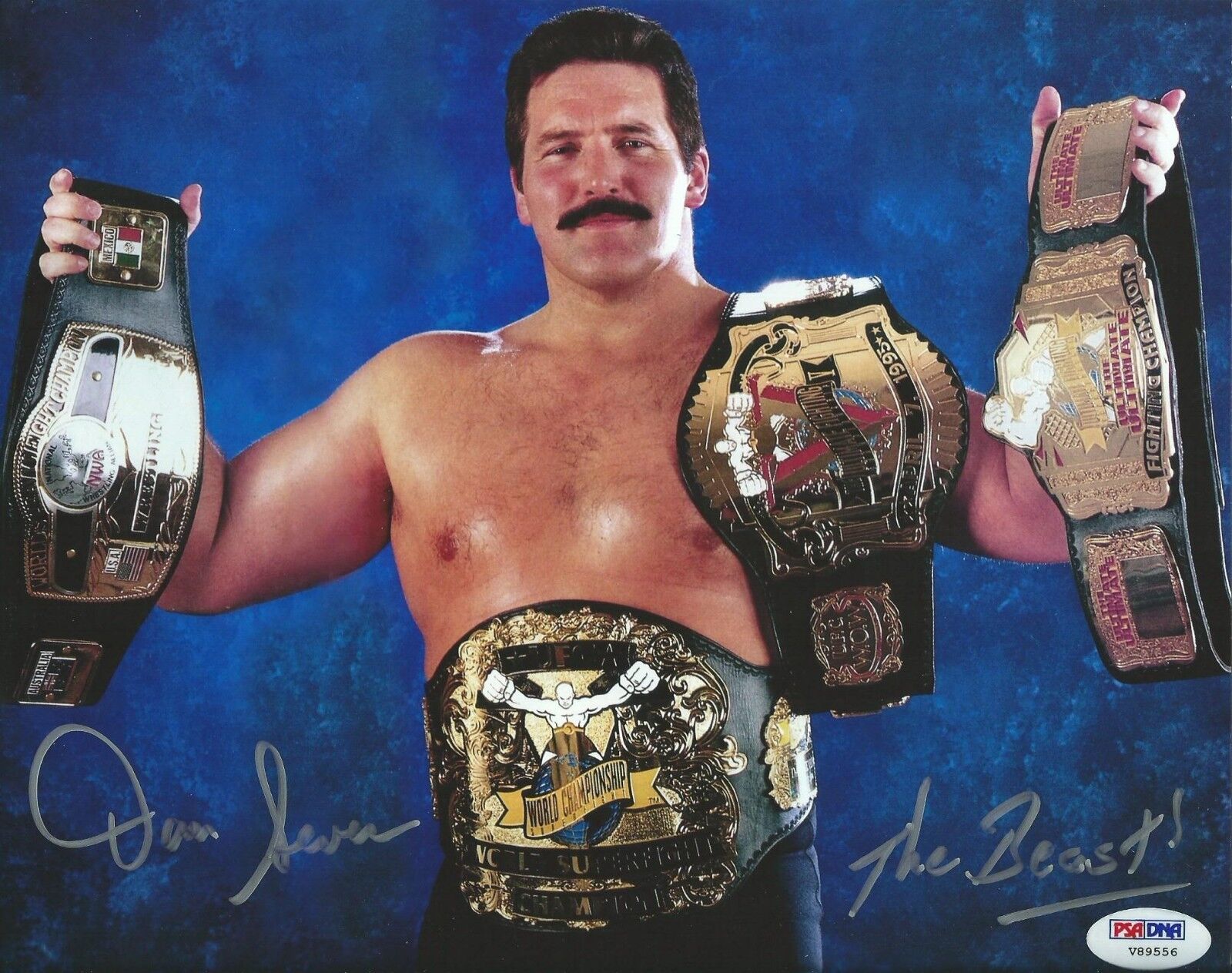 Dan Severn Signed UFC 8x10 Photo Poster painting PSA/DNA COA Picture Auto 4 5 6 9 12 27 MMA WWE