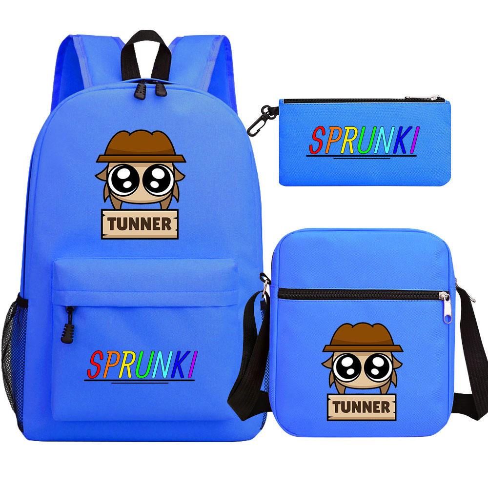 Mayoulove Sprunki Kids Backpack Lightweight Durable Design for School Outdoor Activities-Mayoulove