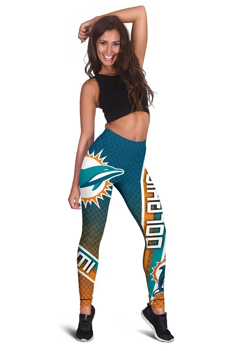 Miami Dolphins Limited Edition 3D Printed Leggings