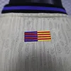 Joyfball 2025/2026 Player Version Barcelona Away Jersey 1:1 Thai Quality（The player version jersey is a bit tight, please pay attention to the size selection）