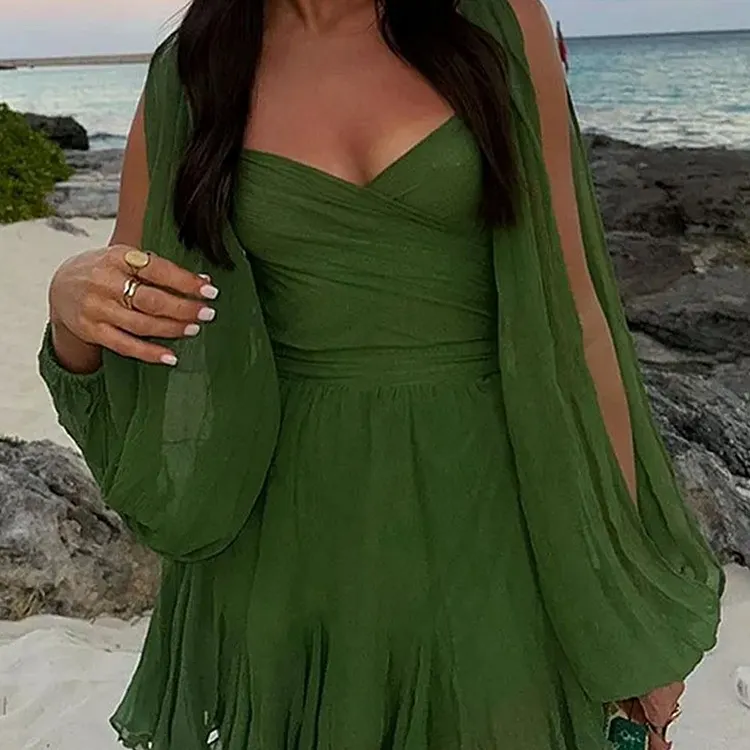 Sleeveless Solid Color Jumpsuit for Women Casual Short Length Wide Leg Pants