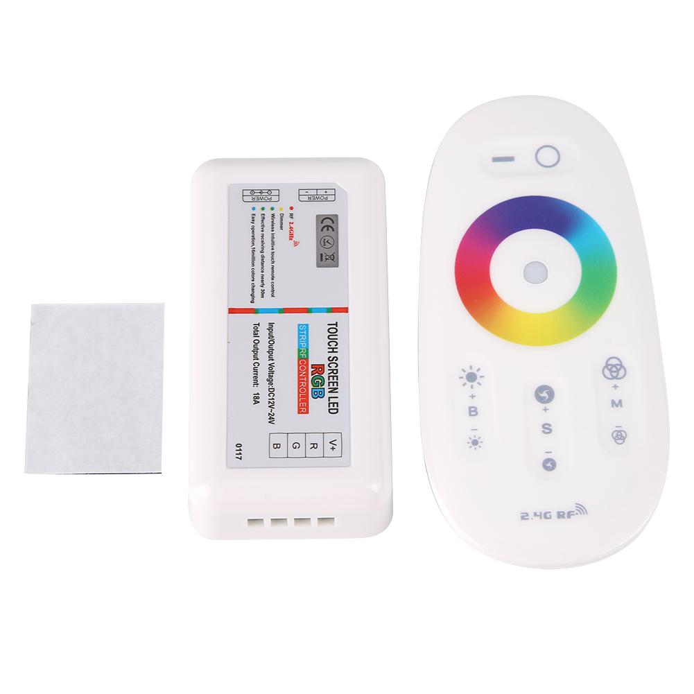 

2.4G Touch Screen LED RGB Strip Controller Wireless RF Remote Control Kits Light, 501 Original