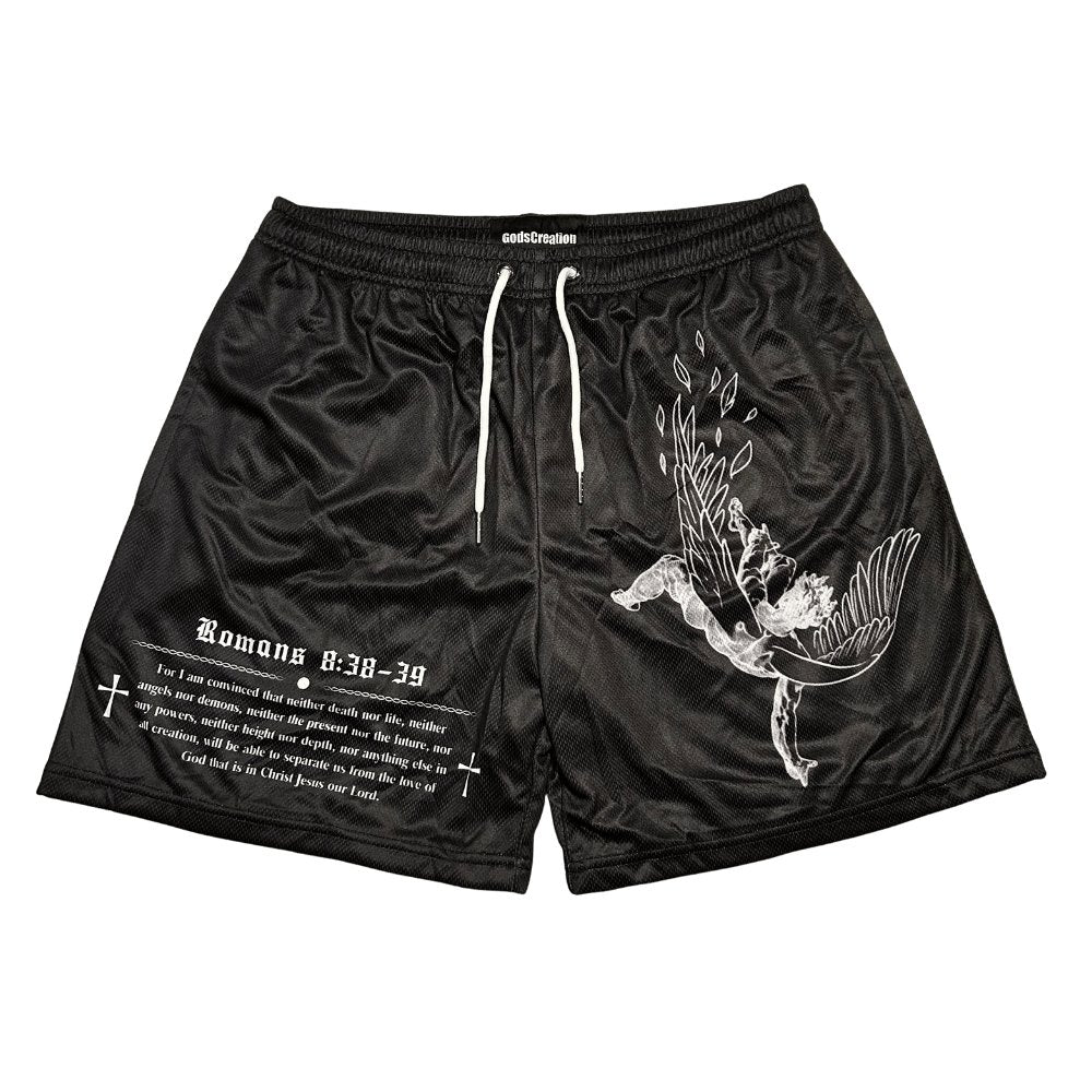 Fallen Angel Shorts - Black