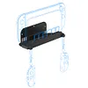 Wall Mount Host Stand for Switch 2 for Switch/OLED Game Console Storage Rack