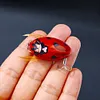 8Pcs Cicada Bait Fishing Lure Insect Bug Lure Sea Beetle Crank Floating Wobblers