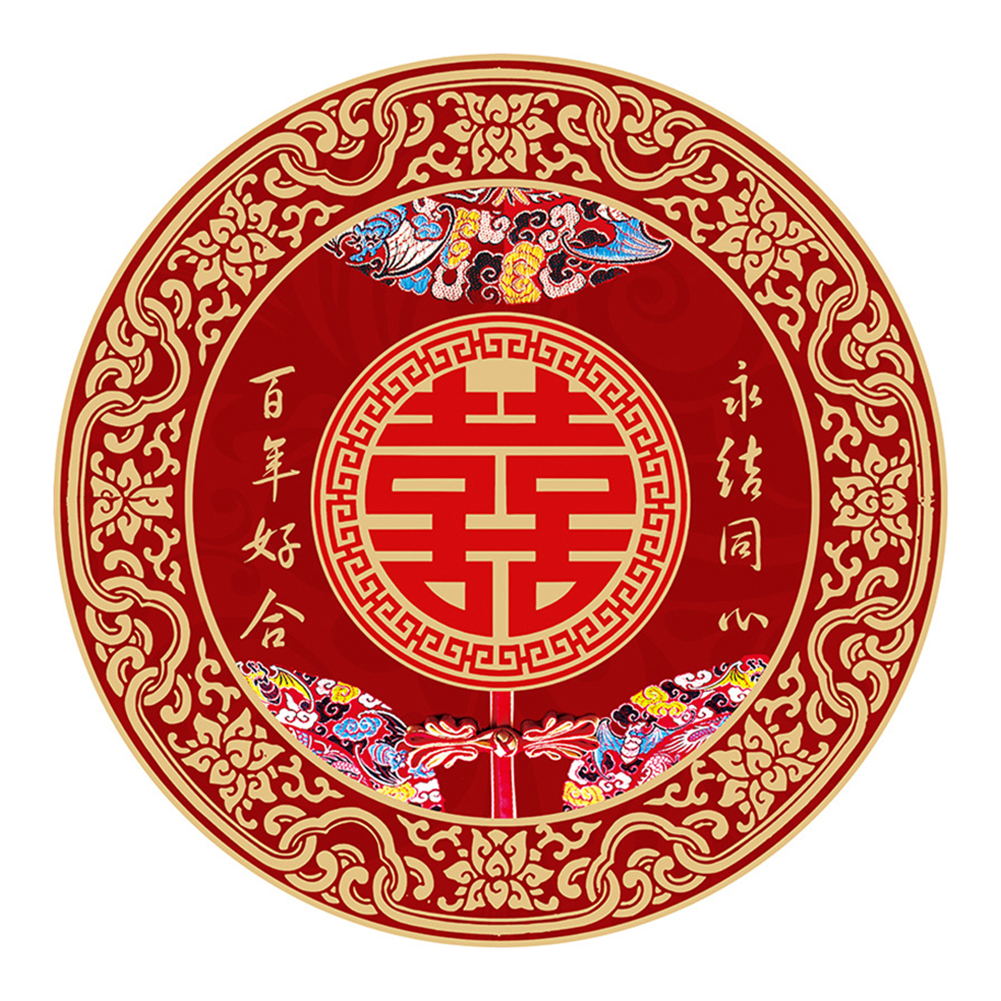 

Red - 11CT Stamped Cross Stitch - 60*60CM, 501 Original