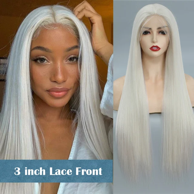 Jewtribute Hair®|Lace Wigs Soft Long Straight Wig For Black Women 