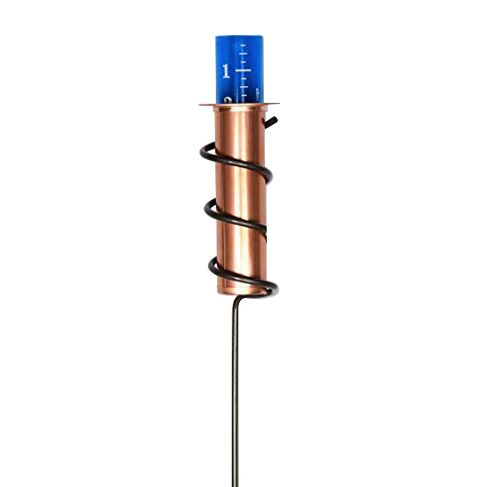 

Spiral Lawn Rain Gauge Copper Floating Rain Meter for Outdoor Garden Yard, 501 Original