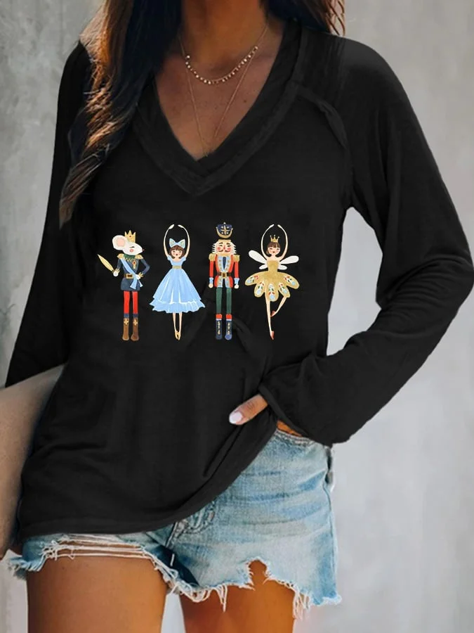 Jesus Print Casual T-Shirt
