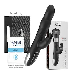 pornhint Pornhint BRILLY GLAM - Moebius Rabbit Vibrator & Rotator | Women Vibrator | Intense Orgasm Experience