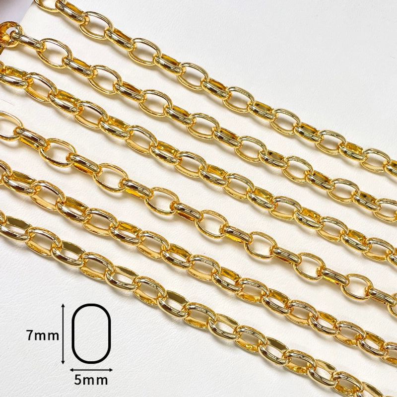 1 M Copper Belcher Chain 1 M Jewelry Accessories Chain