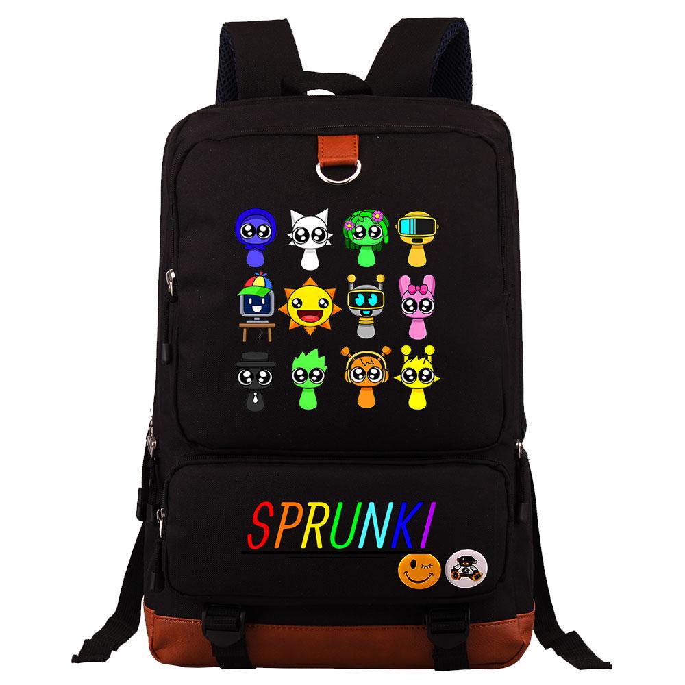 Mayoulove Sprunki Backpack Lightweight Design for School and Outdoor Adventures-Mayoulove
