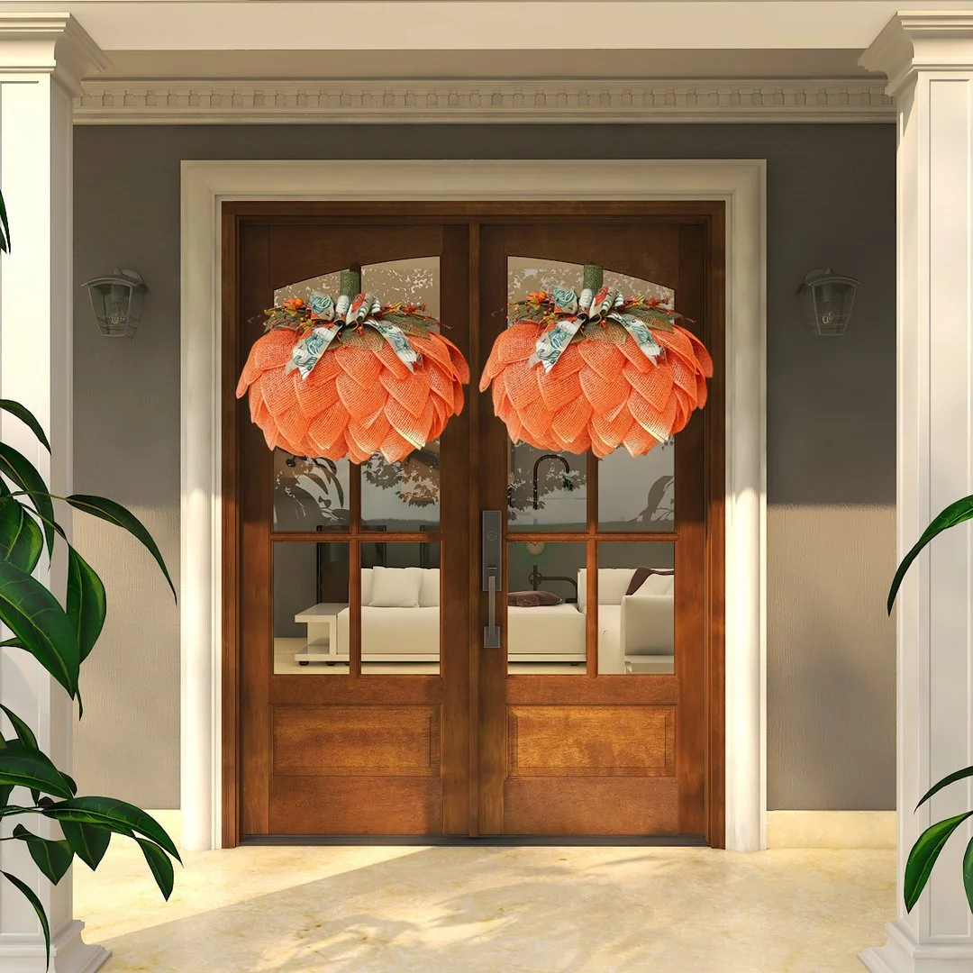 2022 New🎃Pumpkin Wreath for Front Door