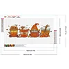 Diamond Painting-DIY Full Round Drill Pumpkin Coffee（70x40cm）