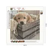 Diamond Painting-5D Full Round Drill Dog