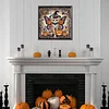 Diamond Painting - Partial Special Shaped Drill - Halloween Cat(Canvas|30*30cm)