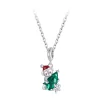 Xmas Bear Charm Bead 925 Sterling Silver 