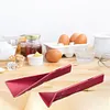2 PCS 3-in-1 Measuring Spoons 6 Different Sizes Polygons Flat Fold Spoon(Red)