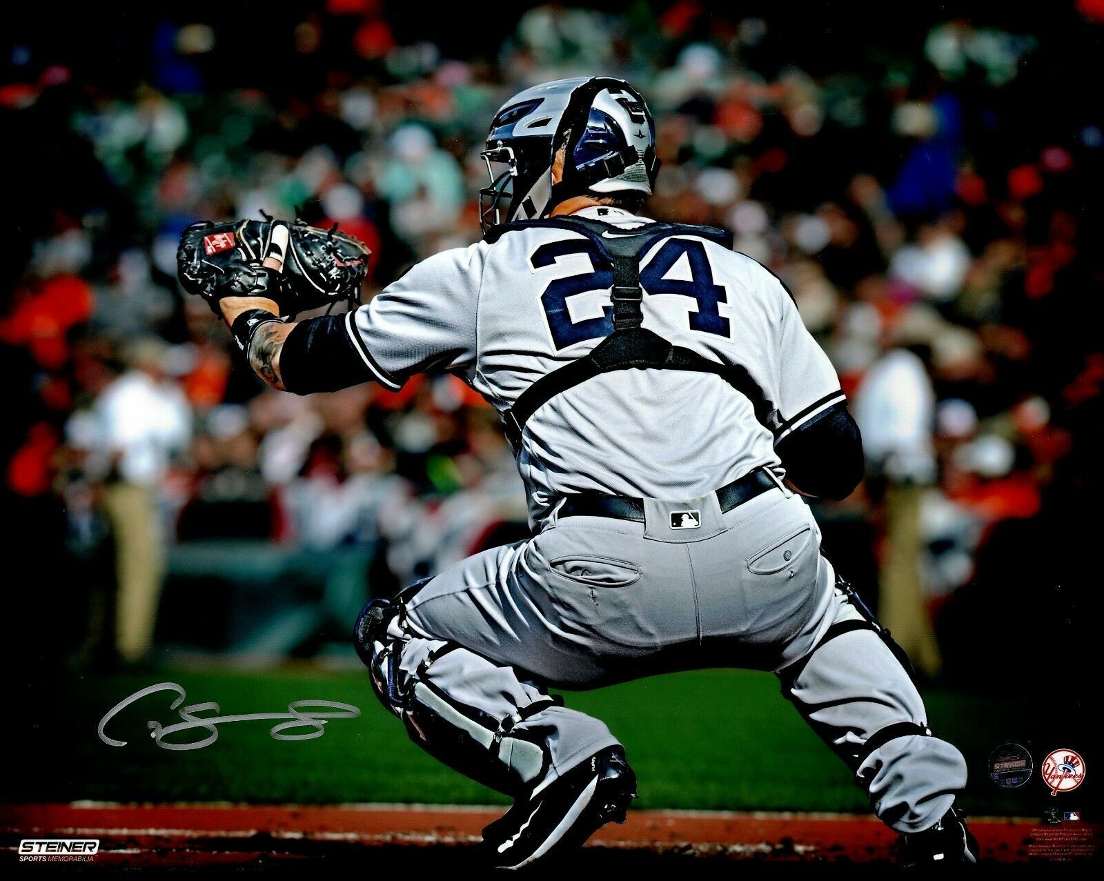 Gary Sanchez 8x10 SIGNED Photo Poster painting AUTOGRAPHED ( Yankees ) REPRINT