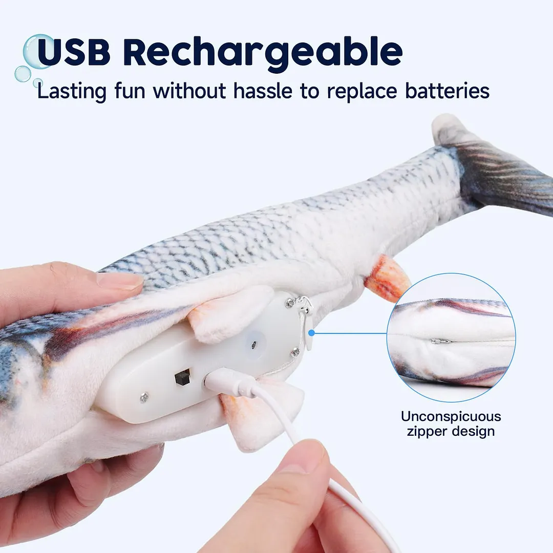 Cat Toys Flopping Fish