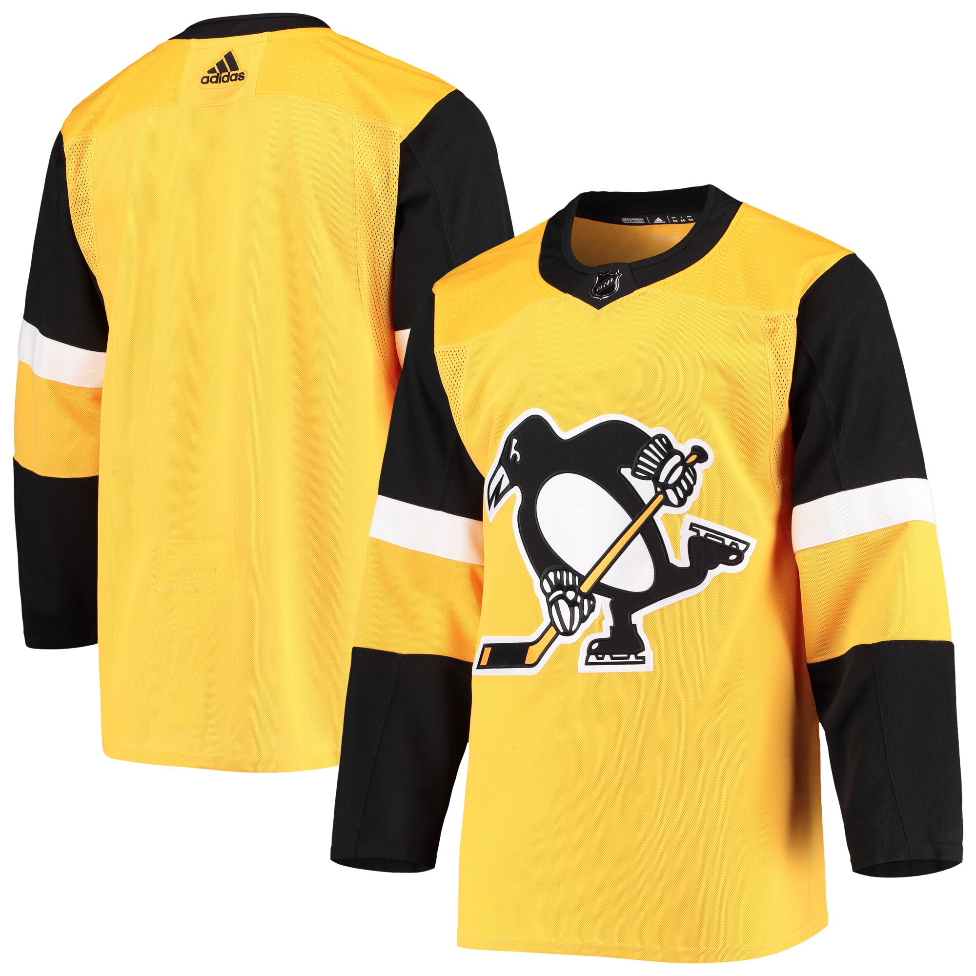 Pittsburgh Penguins  Alternate  Team Jersey &ndash; Gold mysite