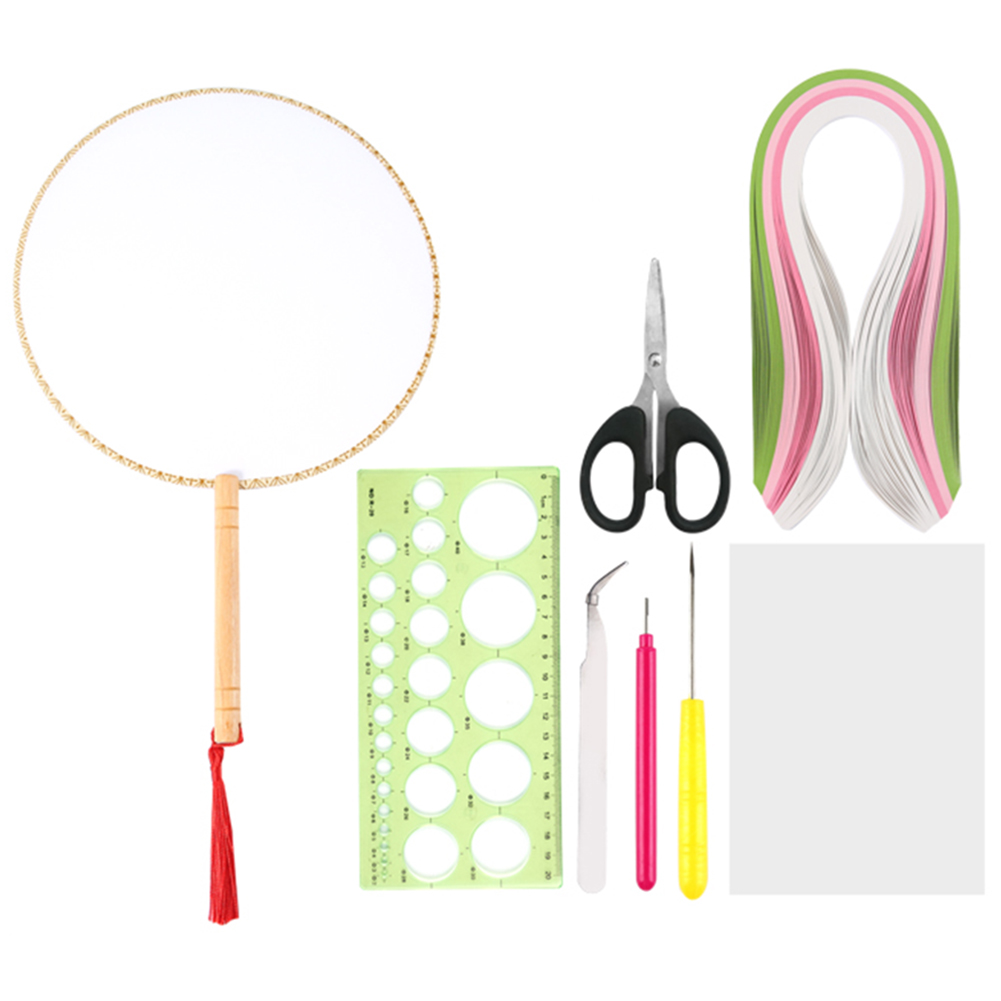 

DIY Quilling Paper Round Circle Fan Kit, 501 Original