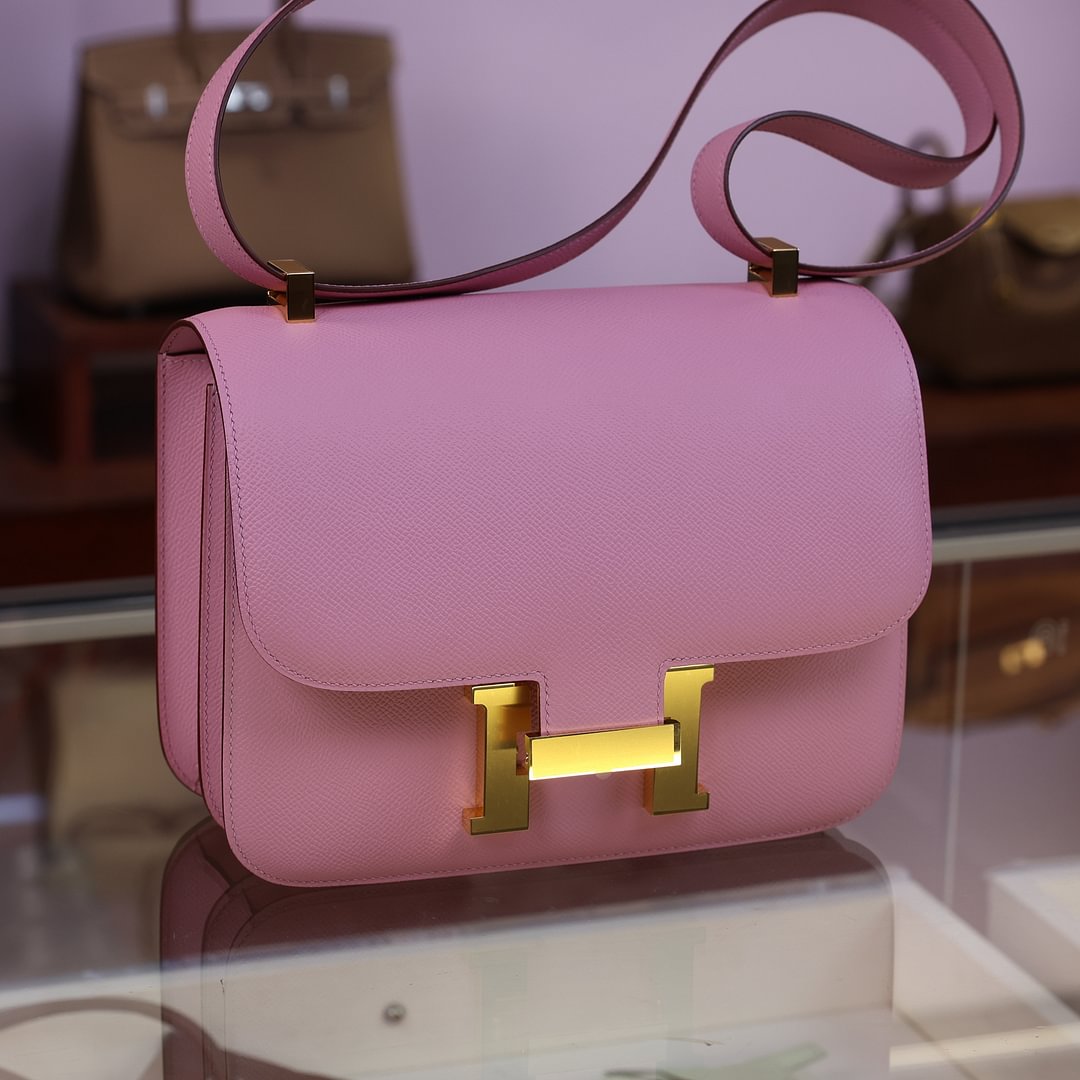 Constance 24CM Epsom X9 Mauve Sylvestre GHW