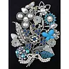 Girl Bouquet Special Shaped 5D DIY Partial Drill Diamond Painting Kits for Adults Beginners Home Decor Diamonds Dots Gem Art 7.87x9.84inch