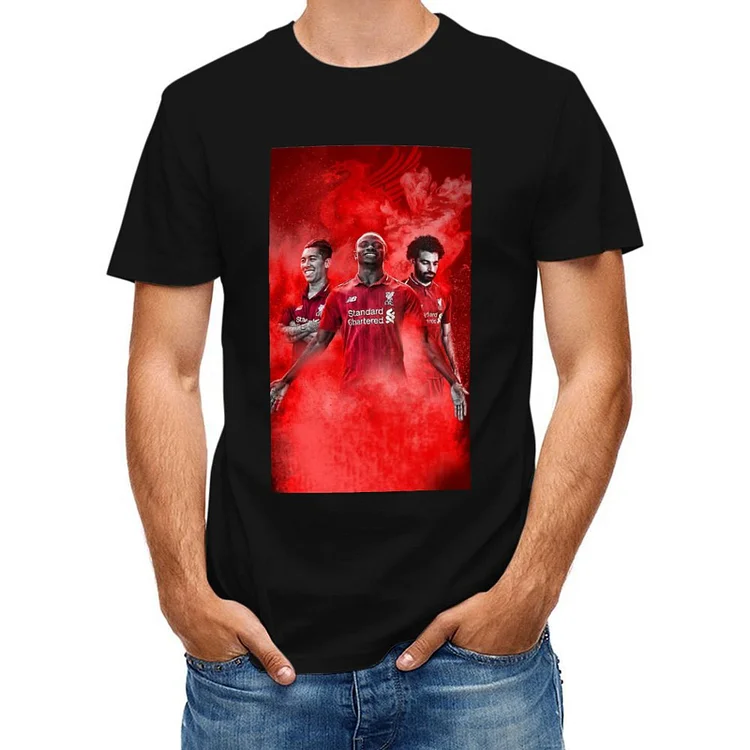 Mohamed Salah Inspired and Friends Short Sleeve Soccer Culture Tee