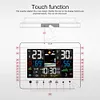 Wireless Weather Station with Humidity Atomic Clock Air Pressure for Patio House