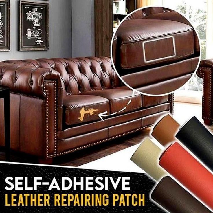 Leather Patch Kit Adhesive Leather Patches, Premium Adhesive Leather Repair  Patch