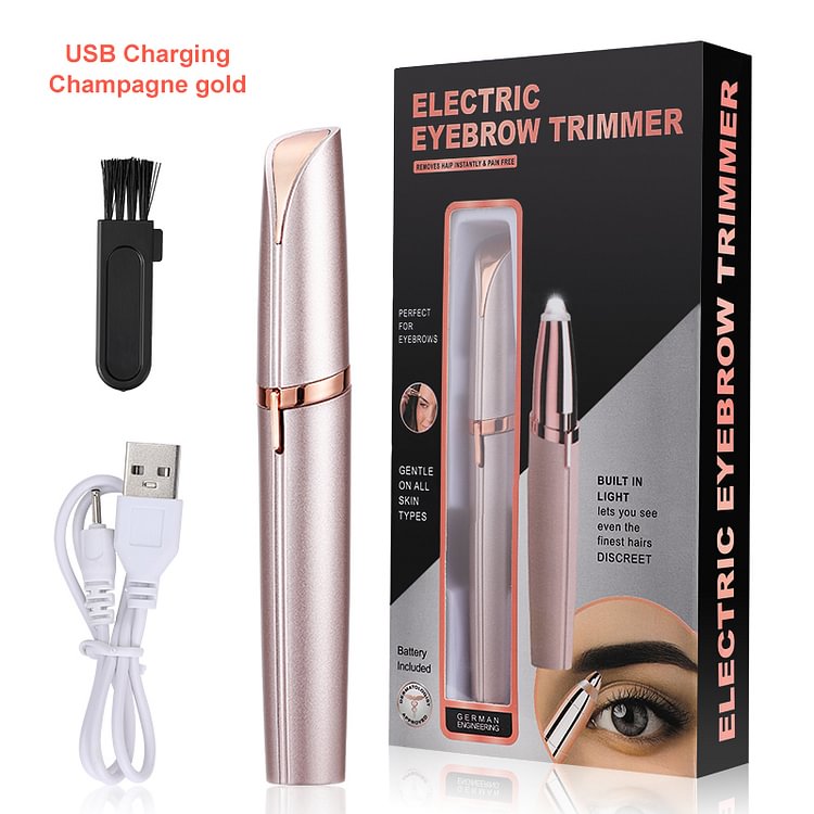 RECHARGEABLE FACIAL EYEBROWS TRIMMER
