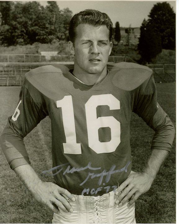 FRANK GIFFORD signed autographed NFL NEW YORK GIANTS Photo Poster painting