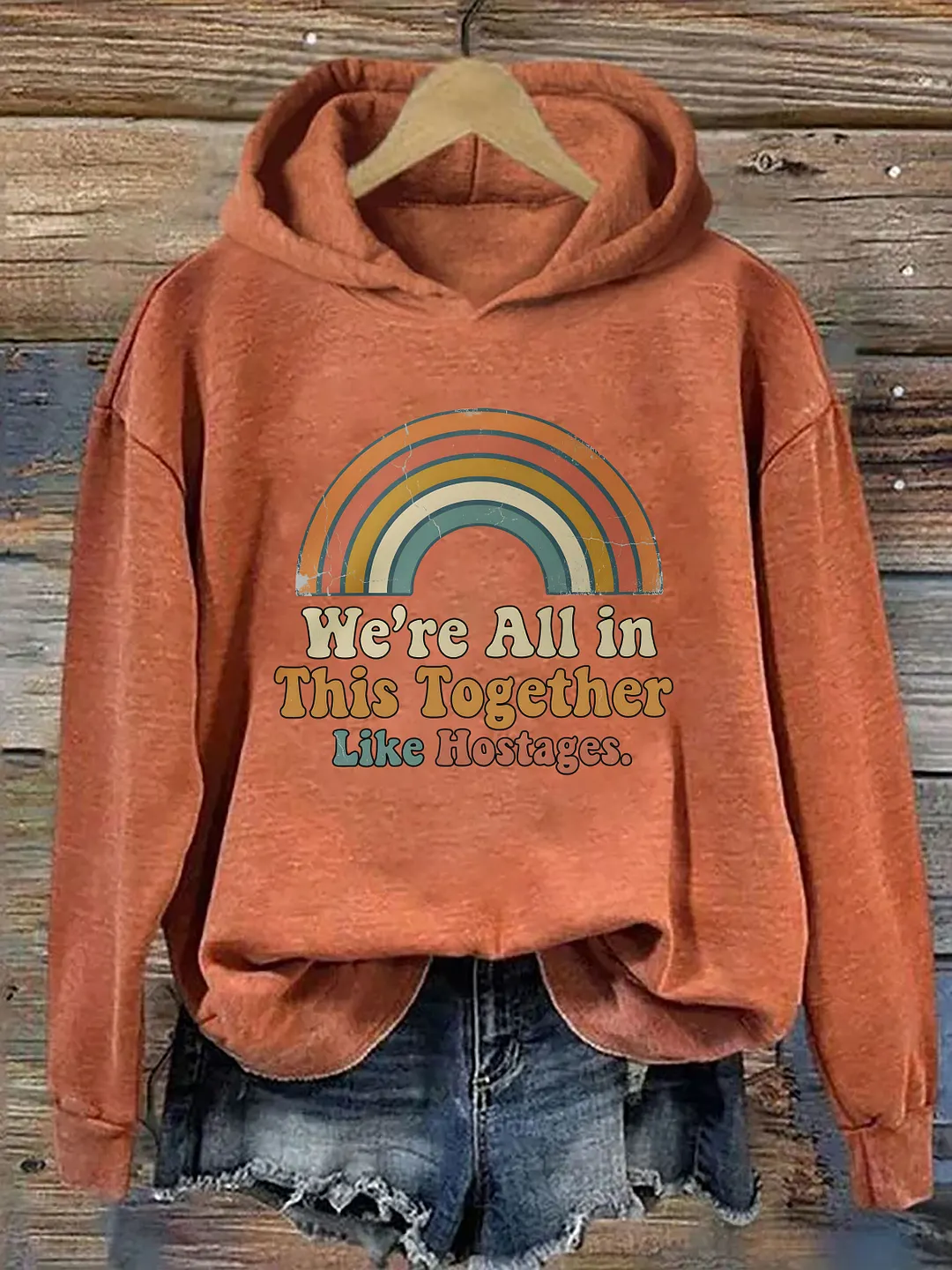 We're All In This Together Like Hostages Hoodie