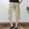 Gioiacombo&trade; Nuovi pantaloncini cargo casual multitasche da uomo