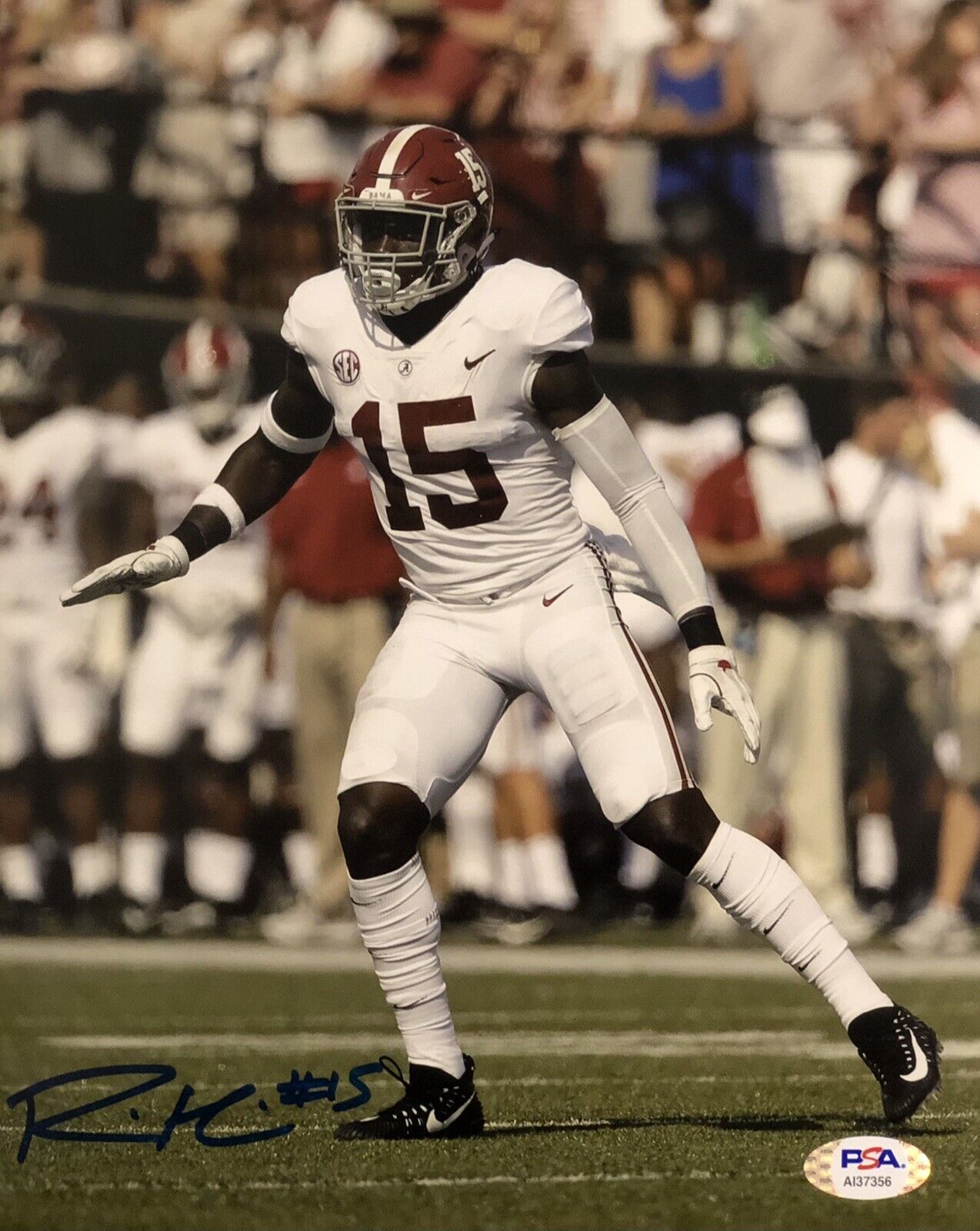 Ronnie Harrison Signed Autographed Alabama Crimson Tide 8x10 Photo Poster painting Psa/Dna