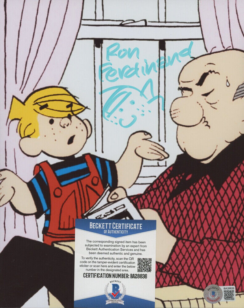 Author Ron Ferdinand Signed Dennis the Menace