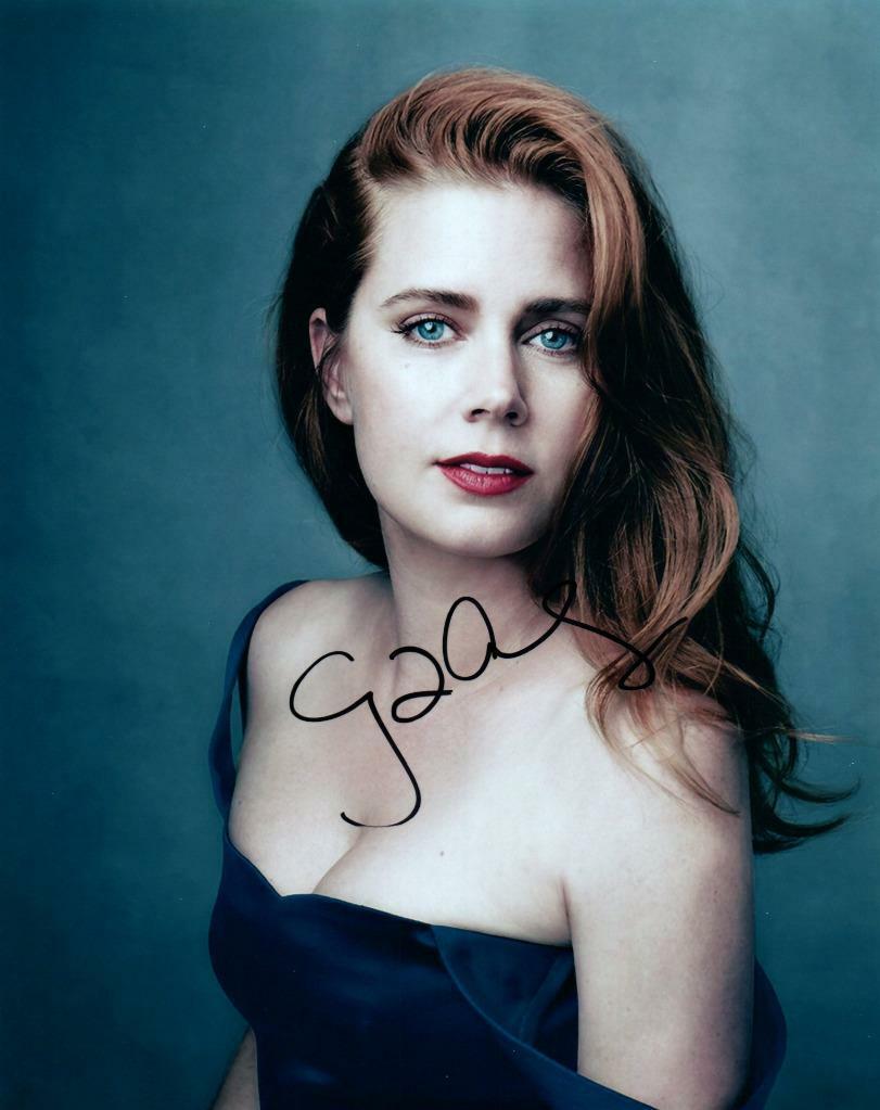 Amy Adams signed 8x10 Photo Poster painting Picture autographed Pic includes COA