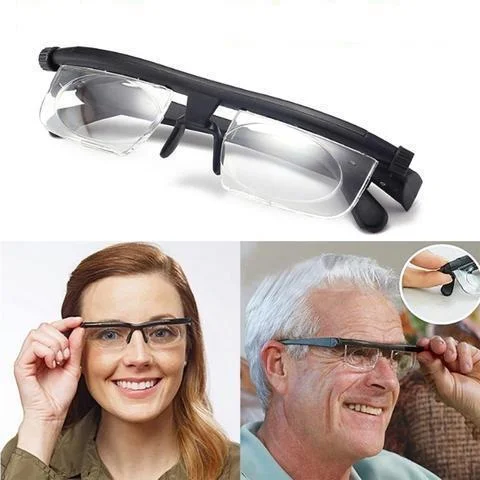 Hugoiio™ Adjustable Vision Focus Glasses - Buy 1 Get 1 Free!