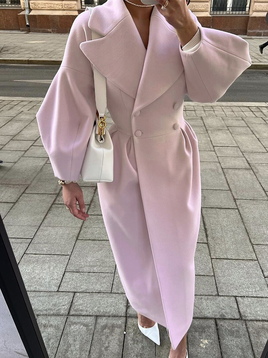 Women's Coat Windproof Warm Outdoor Street Shopping Daily Wear