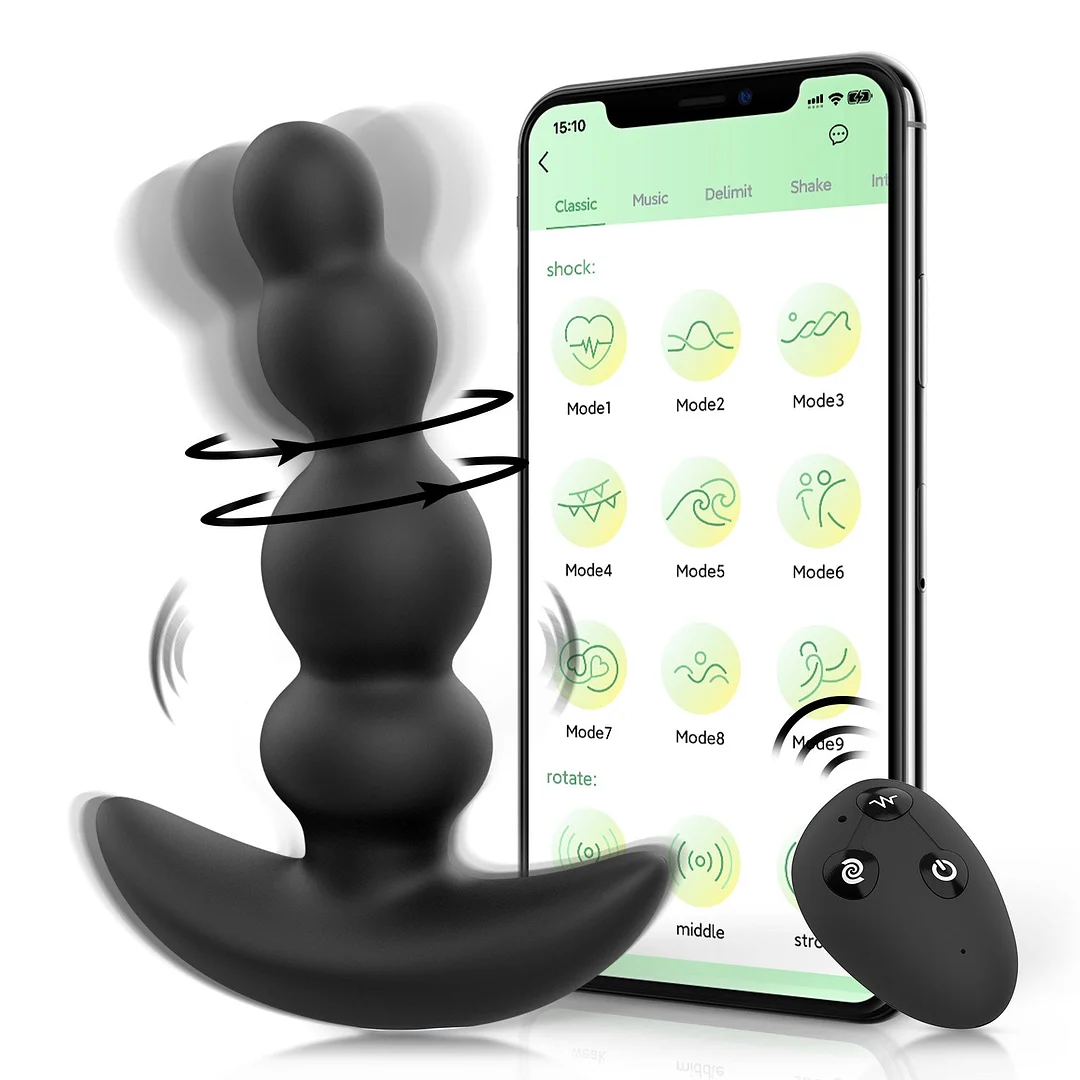 LUKE App Control Anal Vibrators Prostate Massager