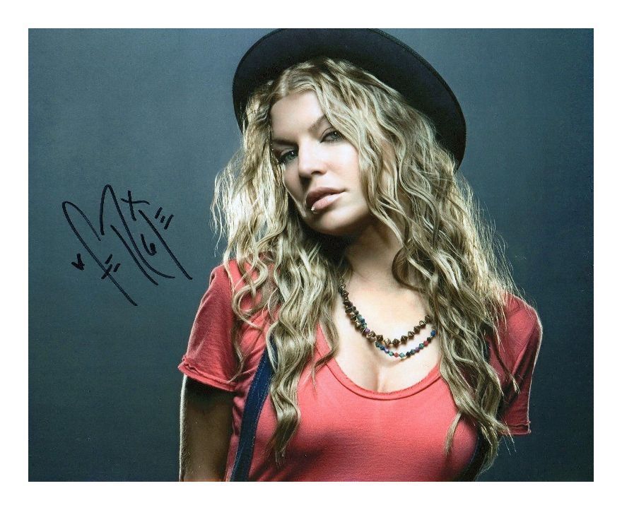 FERGIE AUTOGRAPHED SIGNED A4 PP POSTER Photo Poster painting PRINT